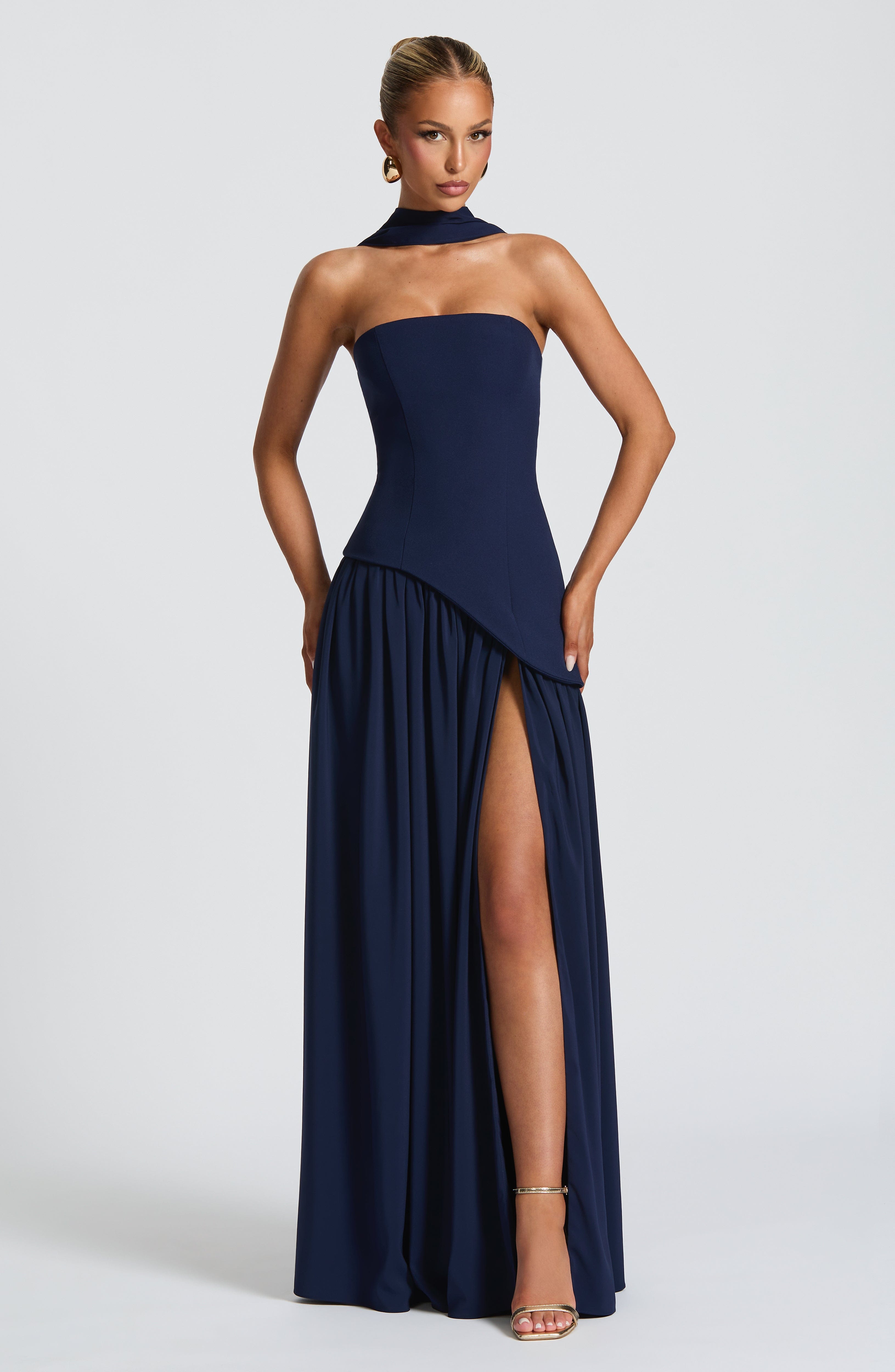 Julia Maxi Dress - Navy