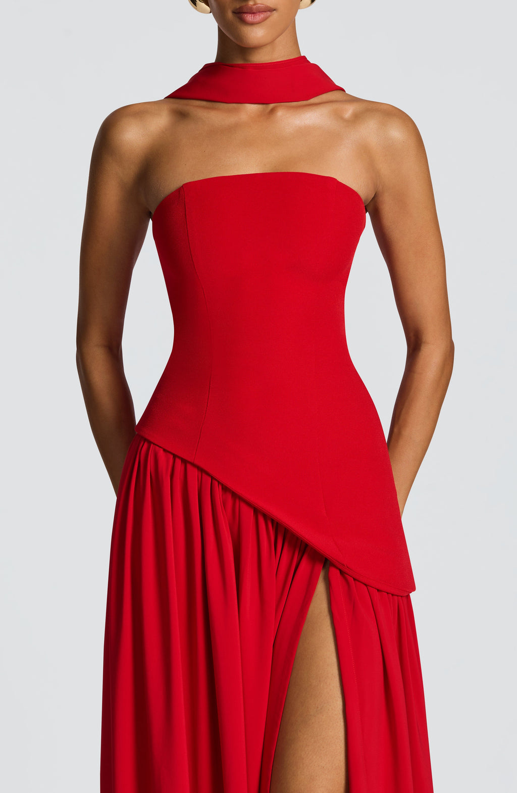 Julia Maxi Dress - Red