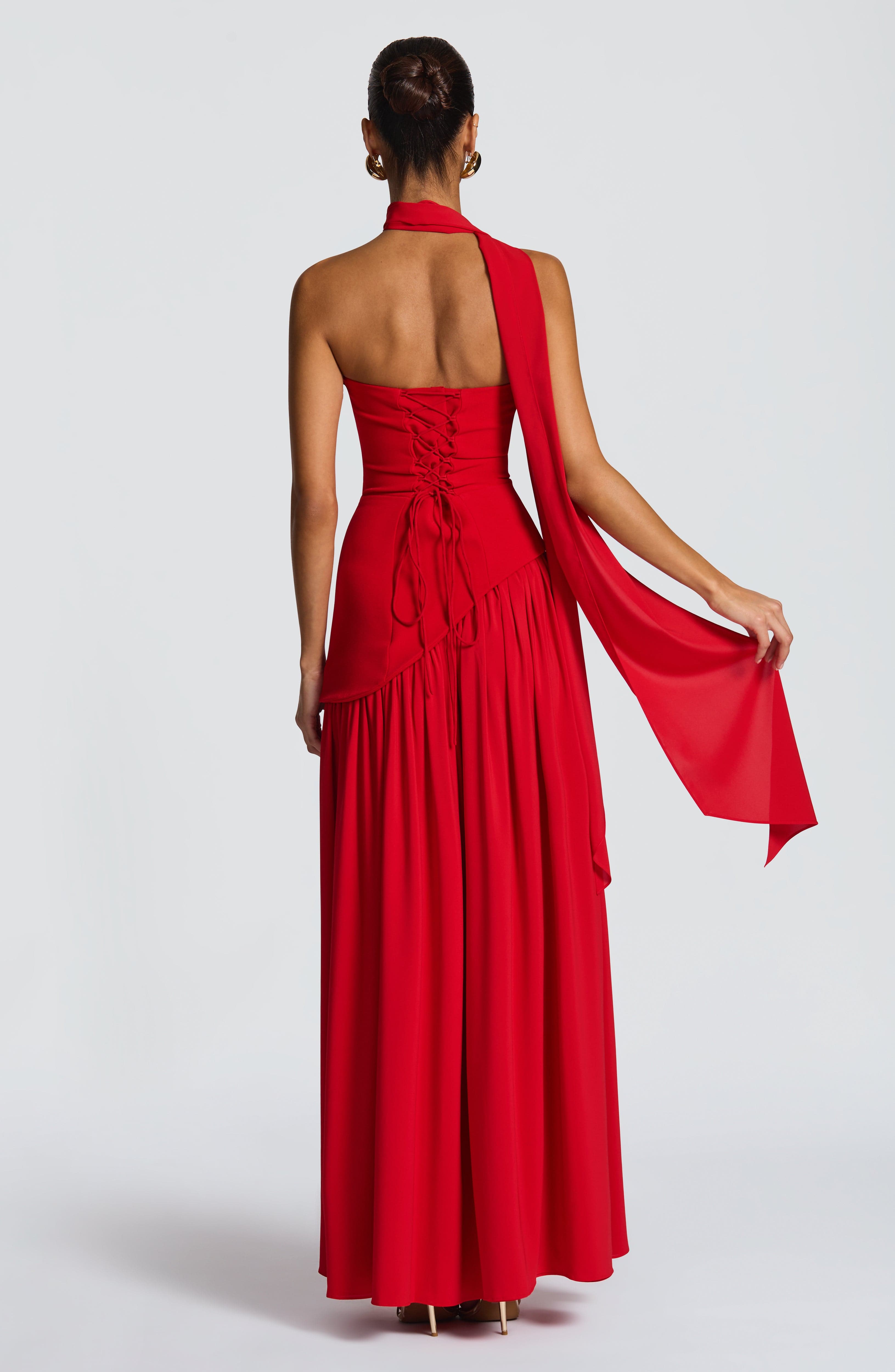 Julia Maxi Dress - Red