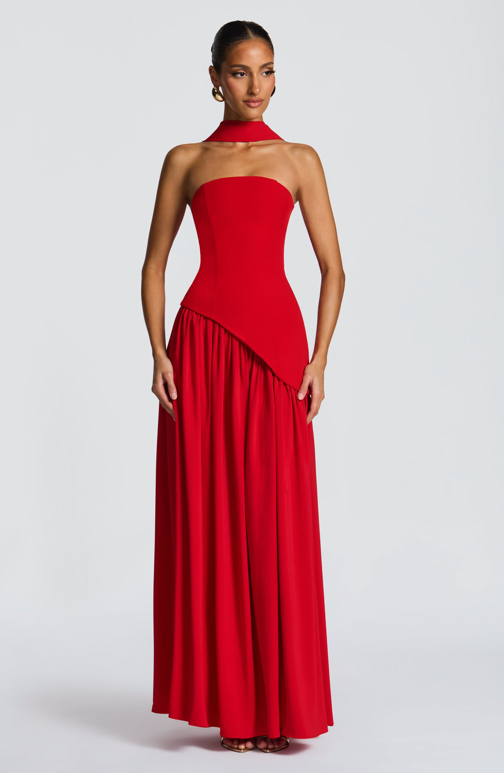 Julia Maxi Dress - Red