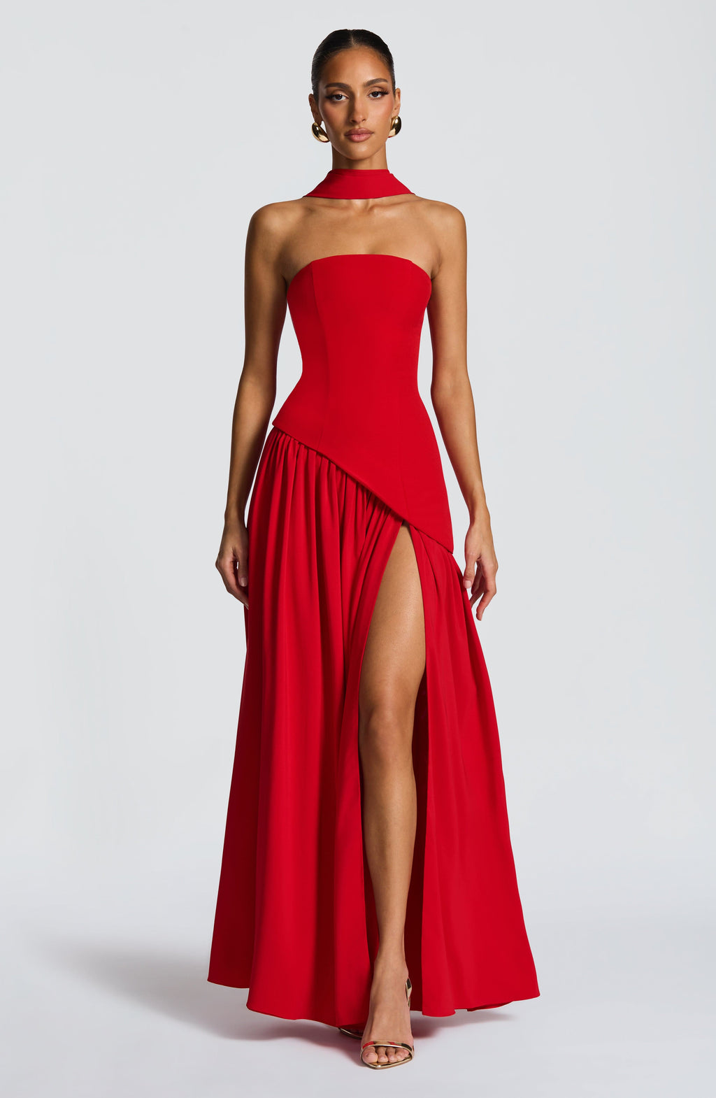 Julia Maxi Dress - Red