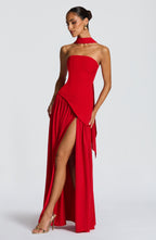 Julia Maxi Dress - Red