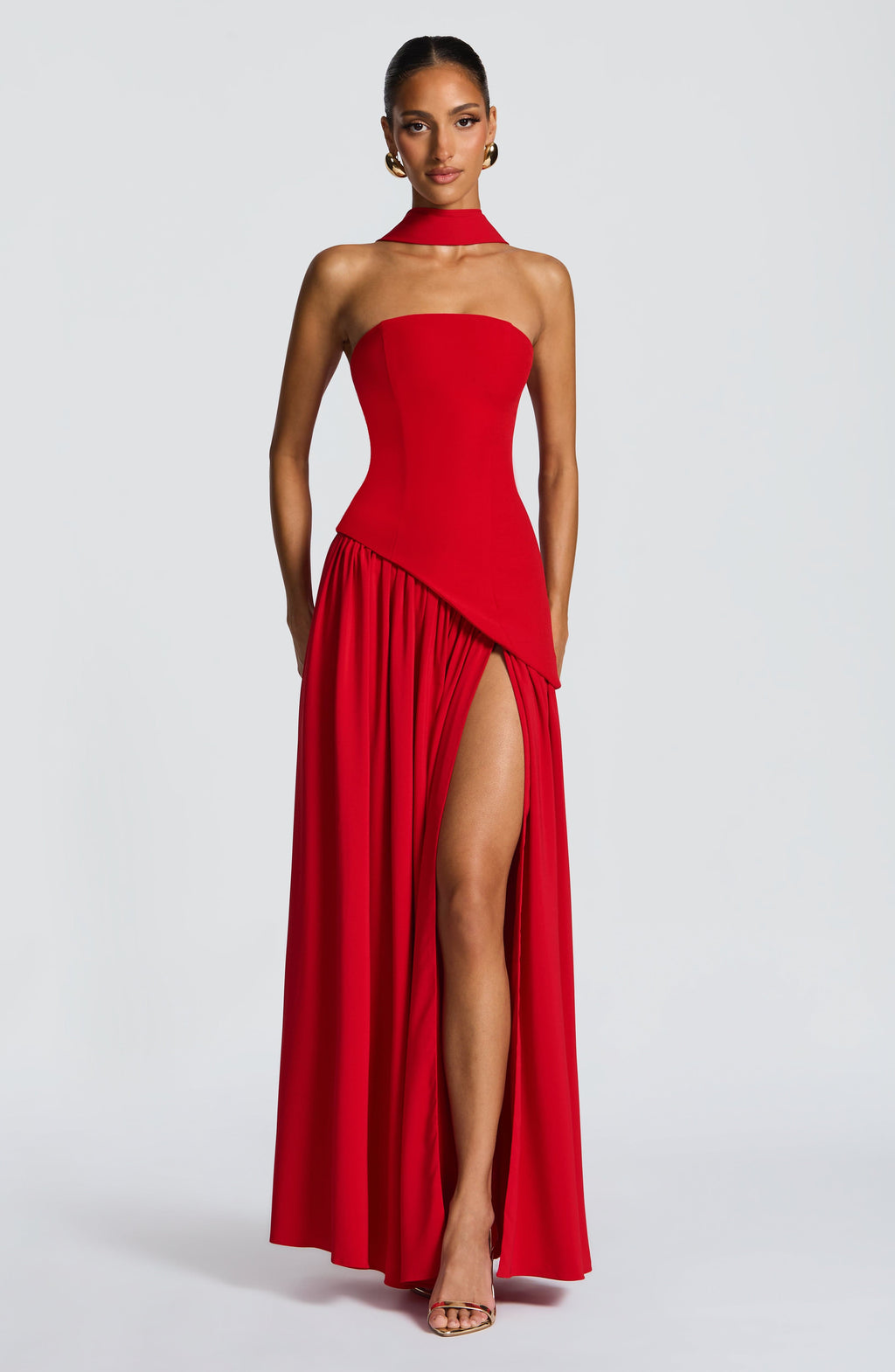 Julia Maxi Dress - Red