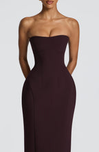 Frances Maxi Dress - Plum