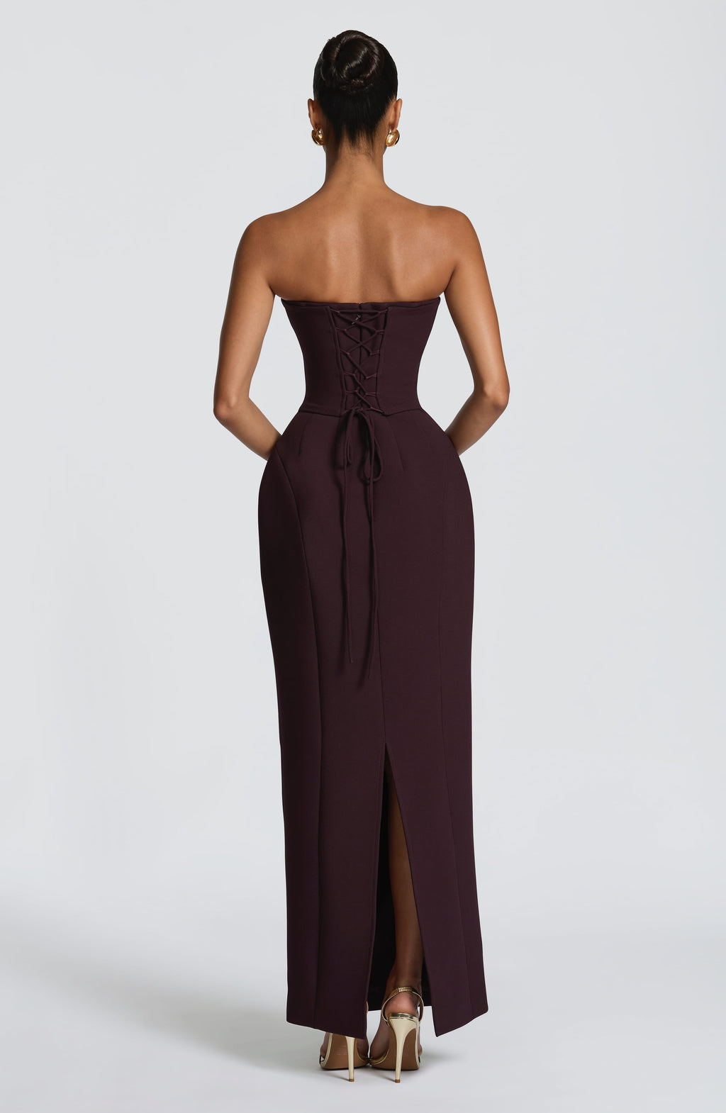 Frances Maxi Dress - Plum
