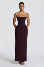 Frances Maxi Dress - Plum