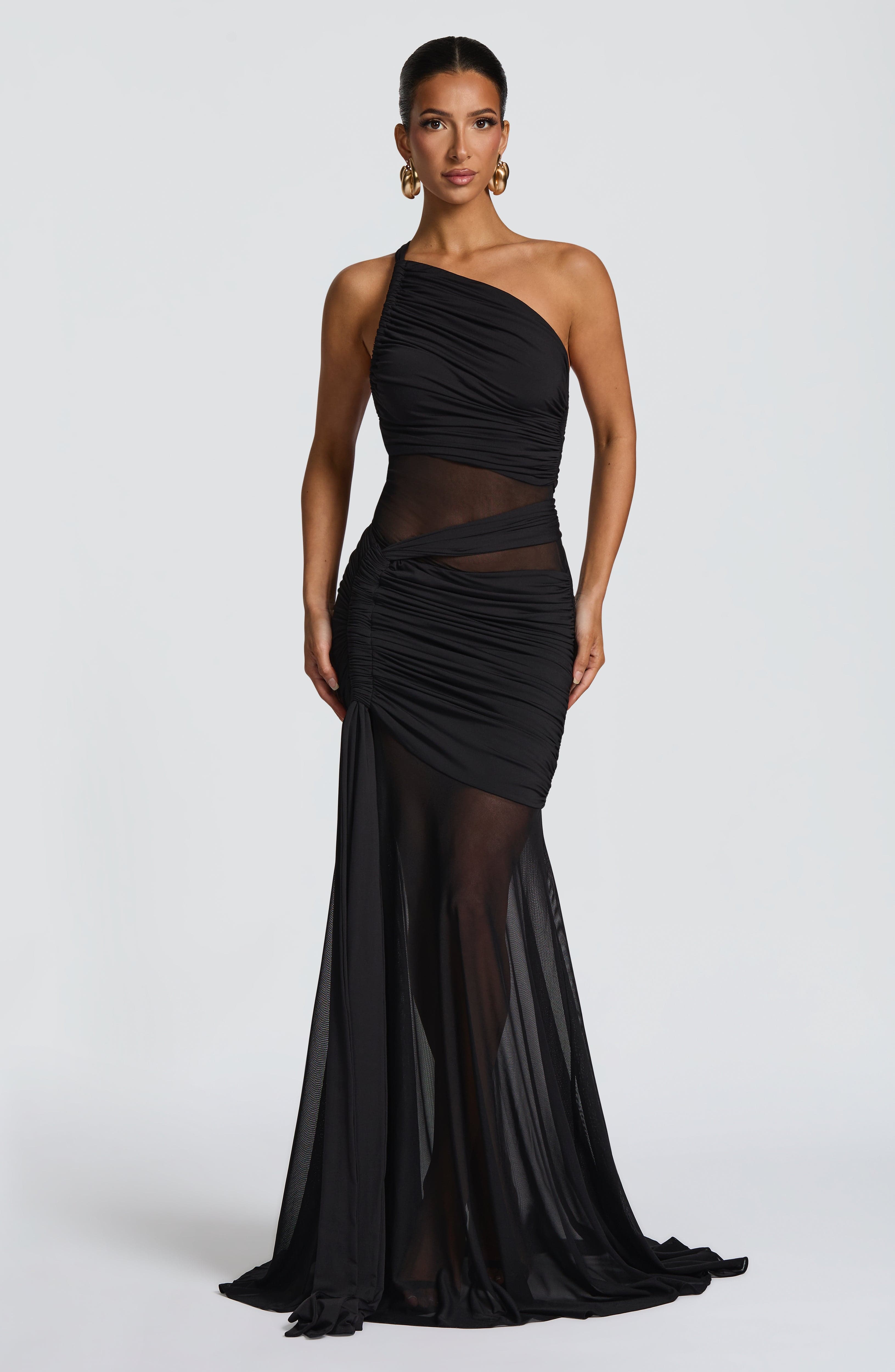 Aaliyah Maxi Dress - Black