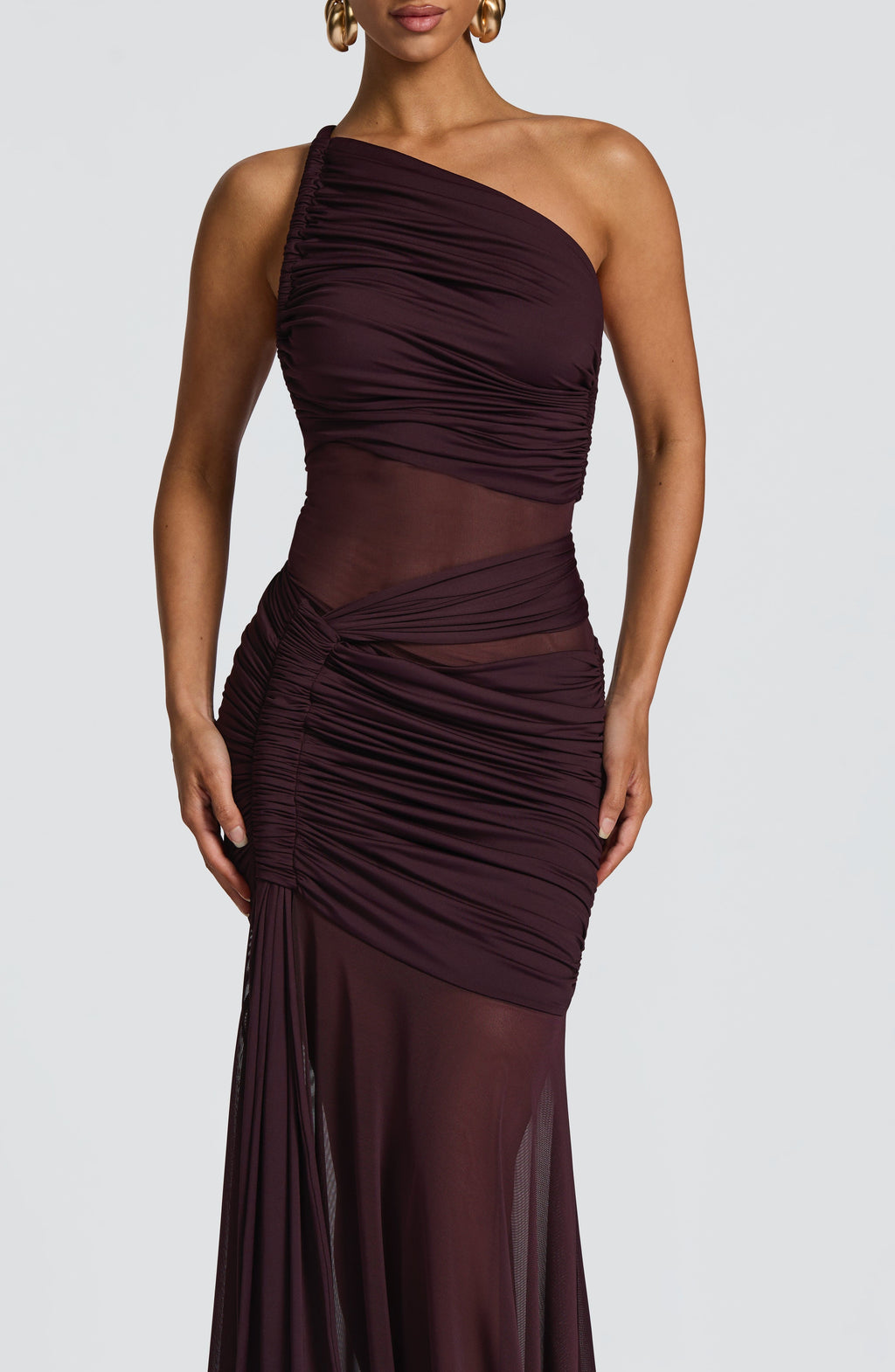 Aaliyah Maxi Dress - Plum