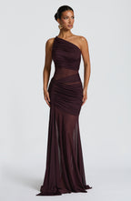 Aaliyah Maxi Dress - Plum