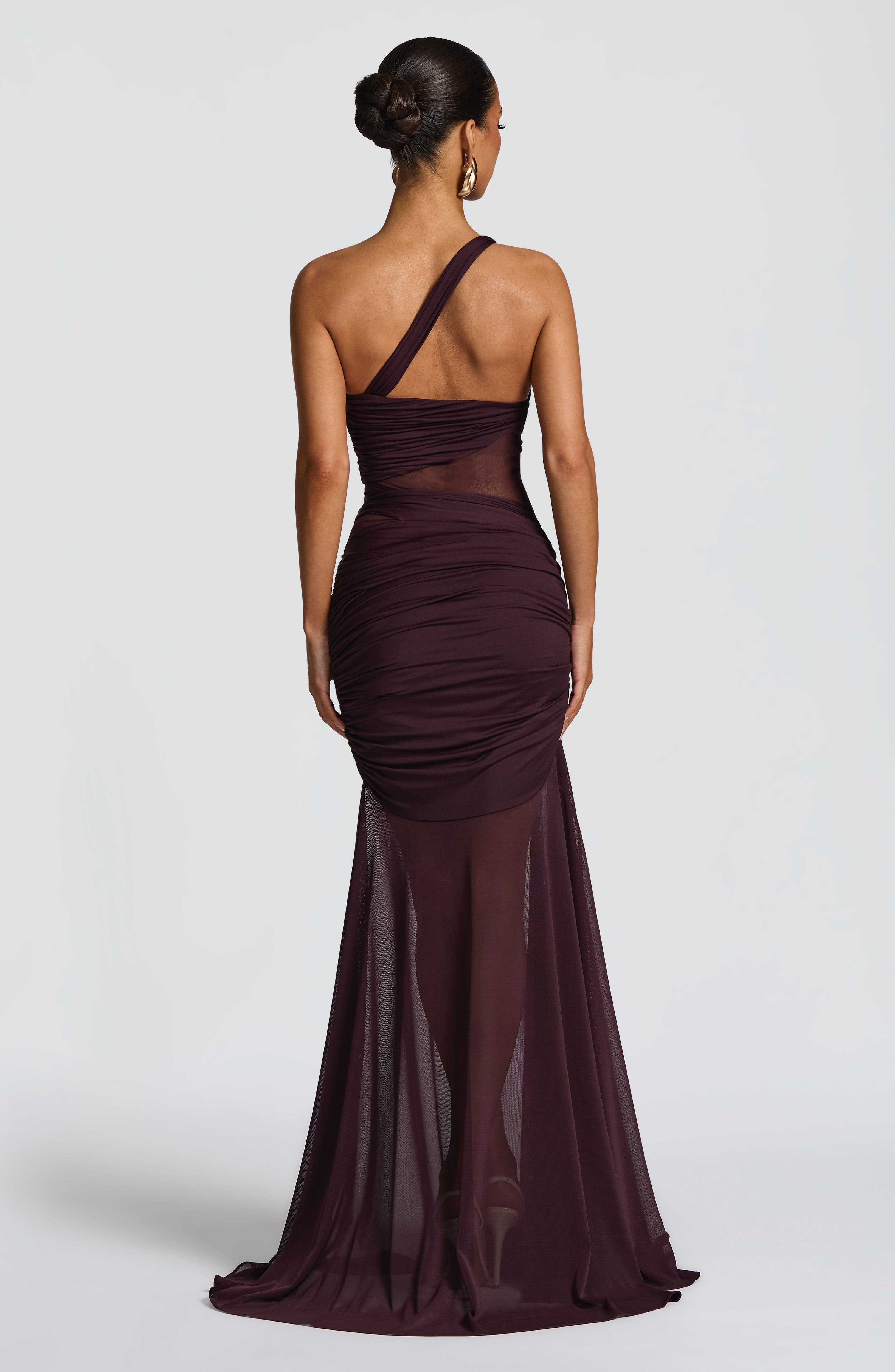 Aaliyah Maxi Dress - Plum