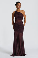 Aaliyah Maxi Dress - Plum