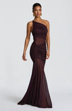 Aaliyah Maxi Dress - Plum