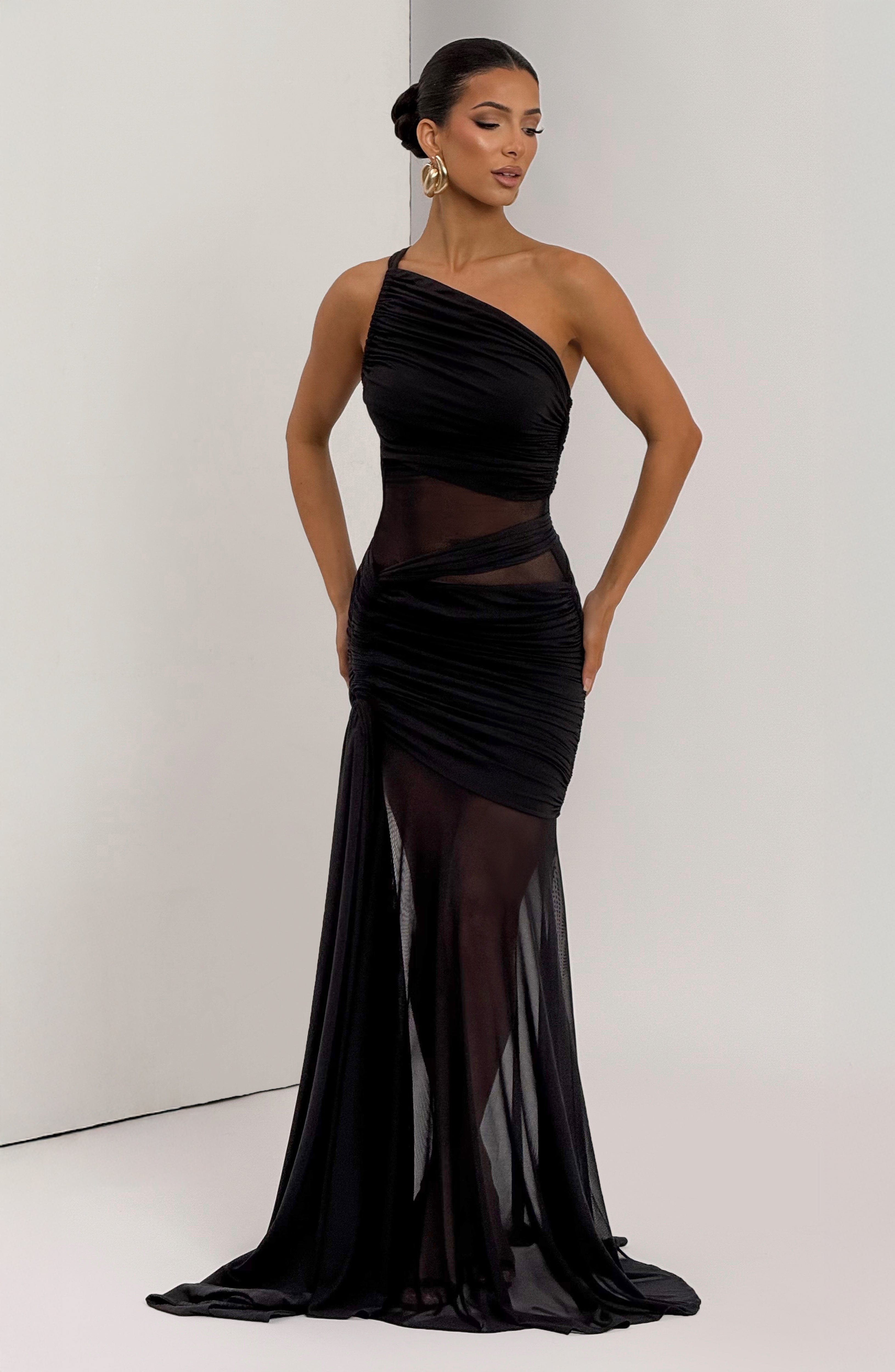 Aaliyah Maxi Dress - Plum