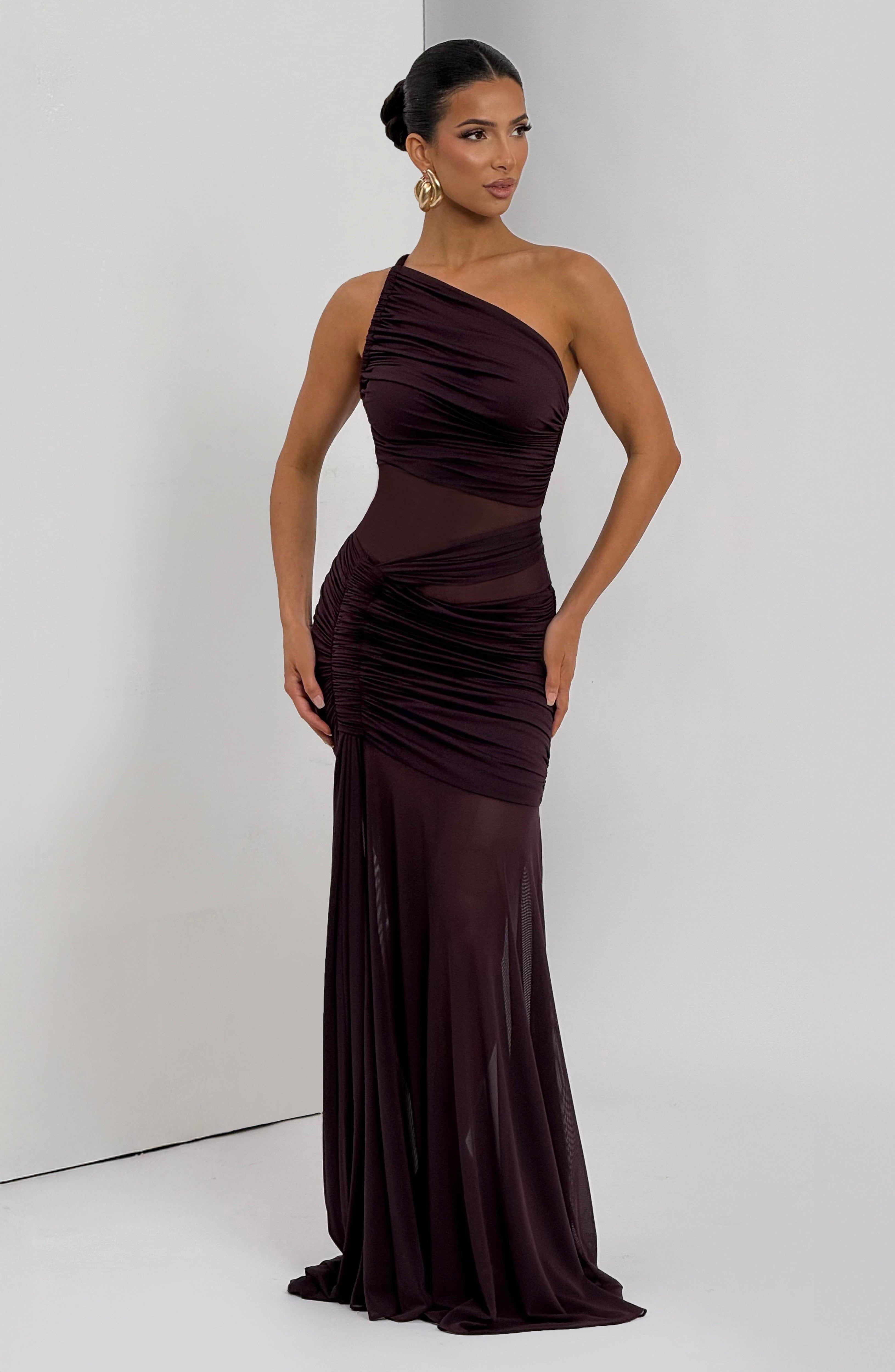 Aaliyah Maxi Dress - Plum