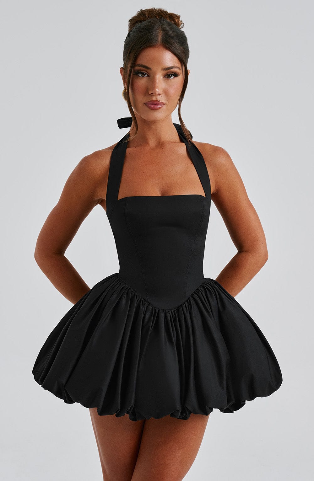 Chloe Mini Dress - Black