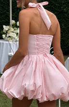 Chloe Mini Dress - Blush