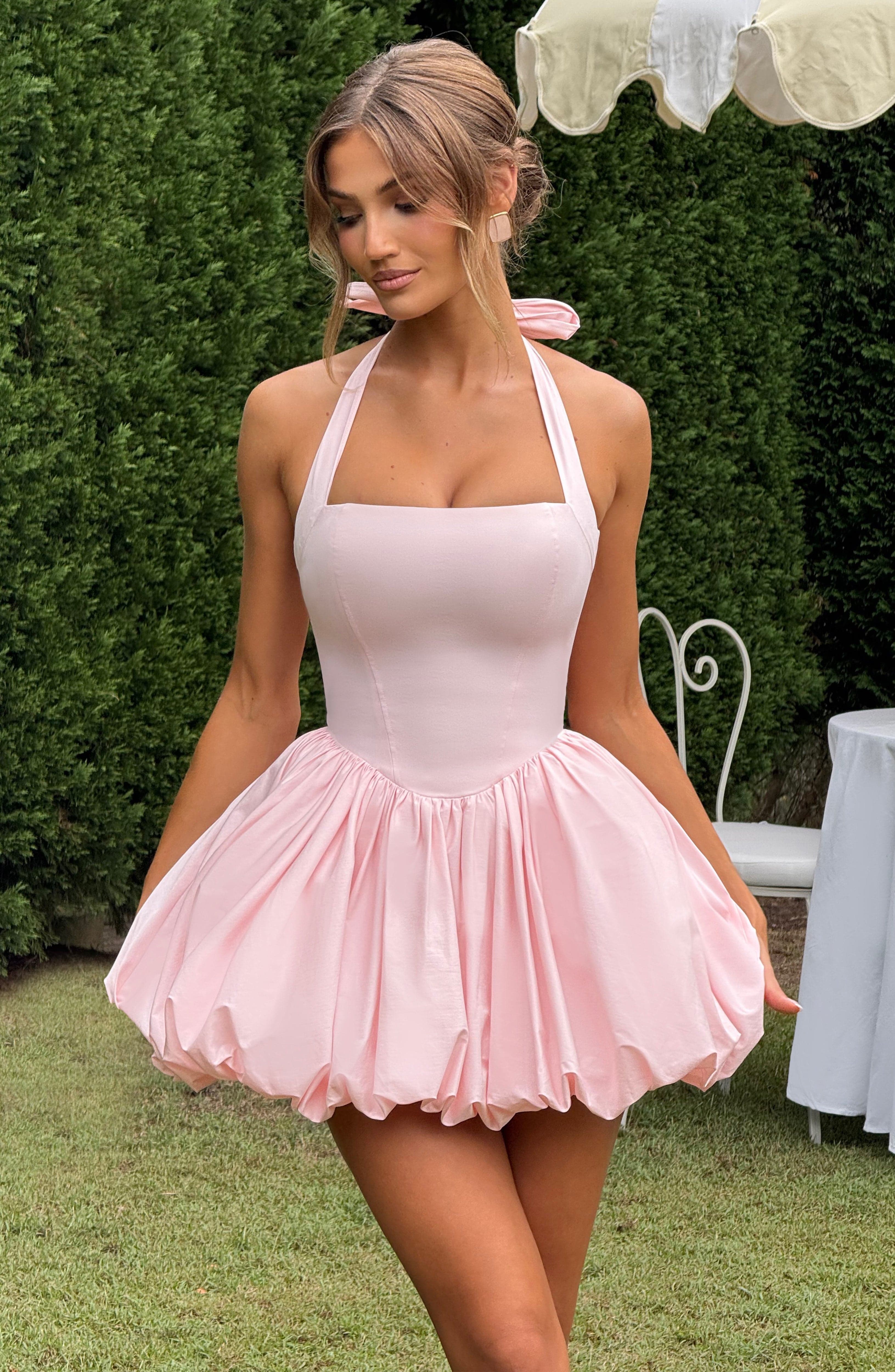Chloe Mini Dress - Blush