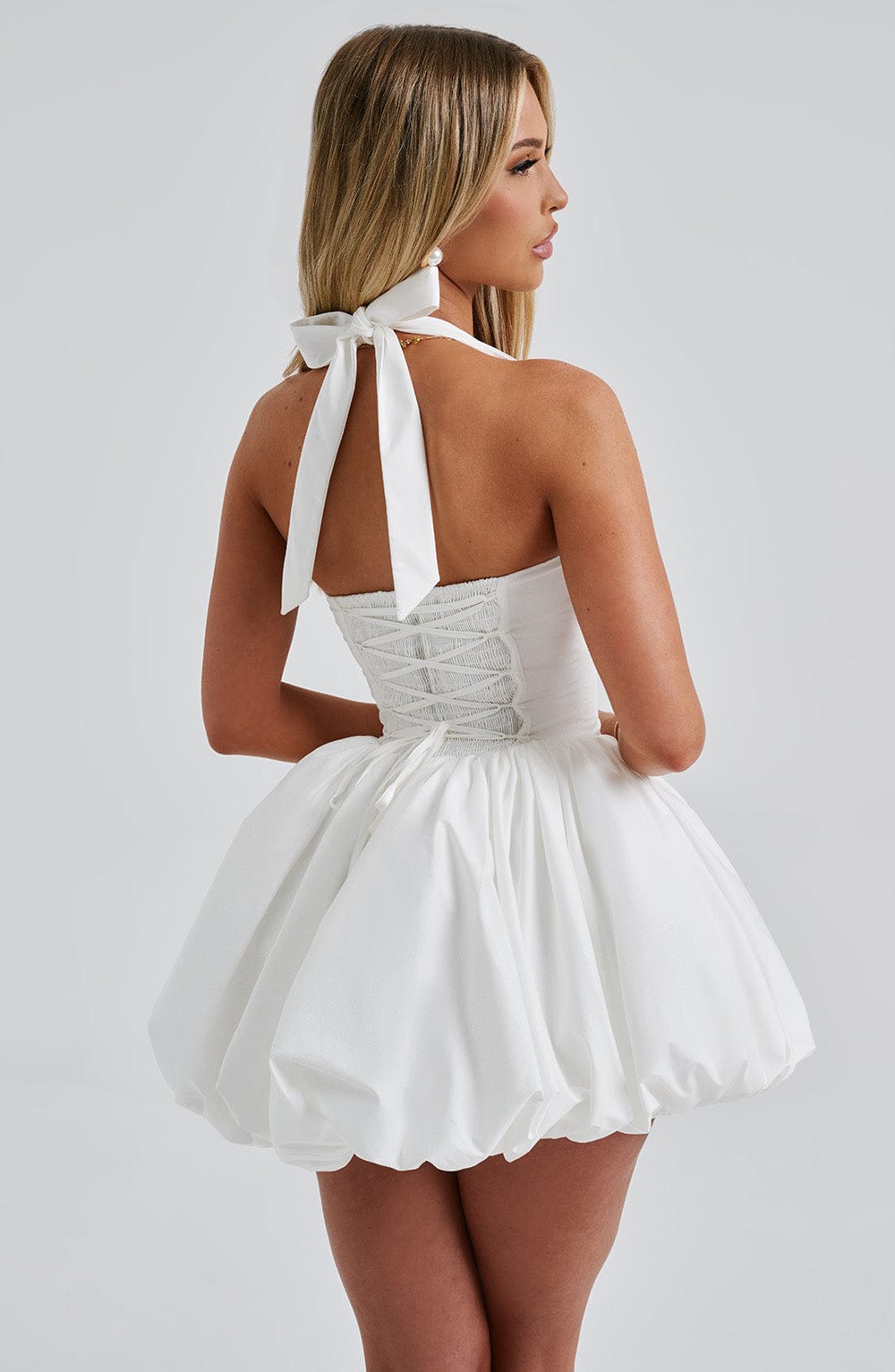 Chloe Mini Dress - Ivory