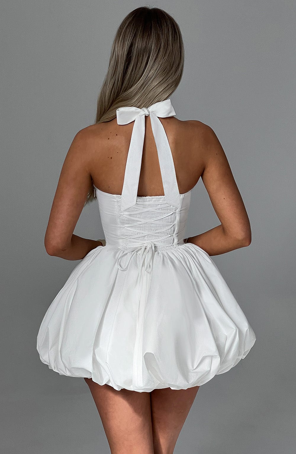 Chloe Mini Dress - Ivory