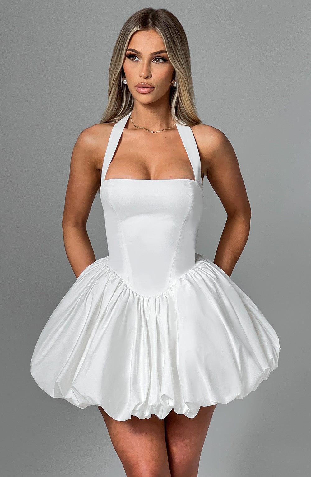 Chloe Mini Dress - Ivory