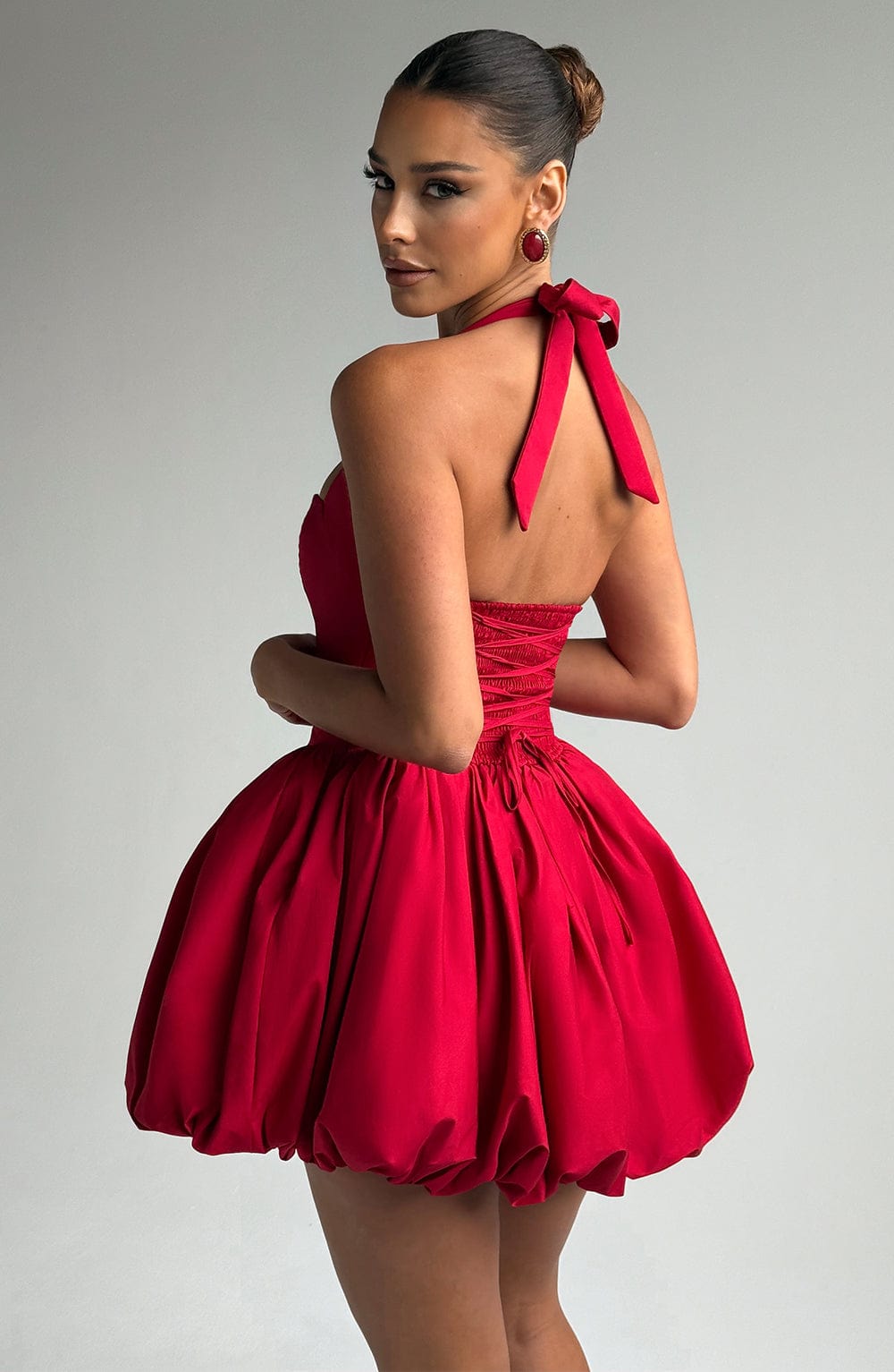 Chloe Mini Dress - Red