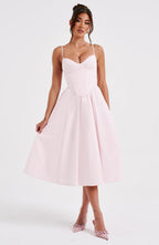 Rosie Midi Dress - Blush