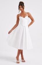 Rosie Midi Dress - Ivory