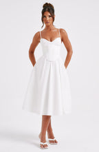 Rosie Midi Dress - Ivory