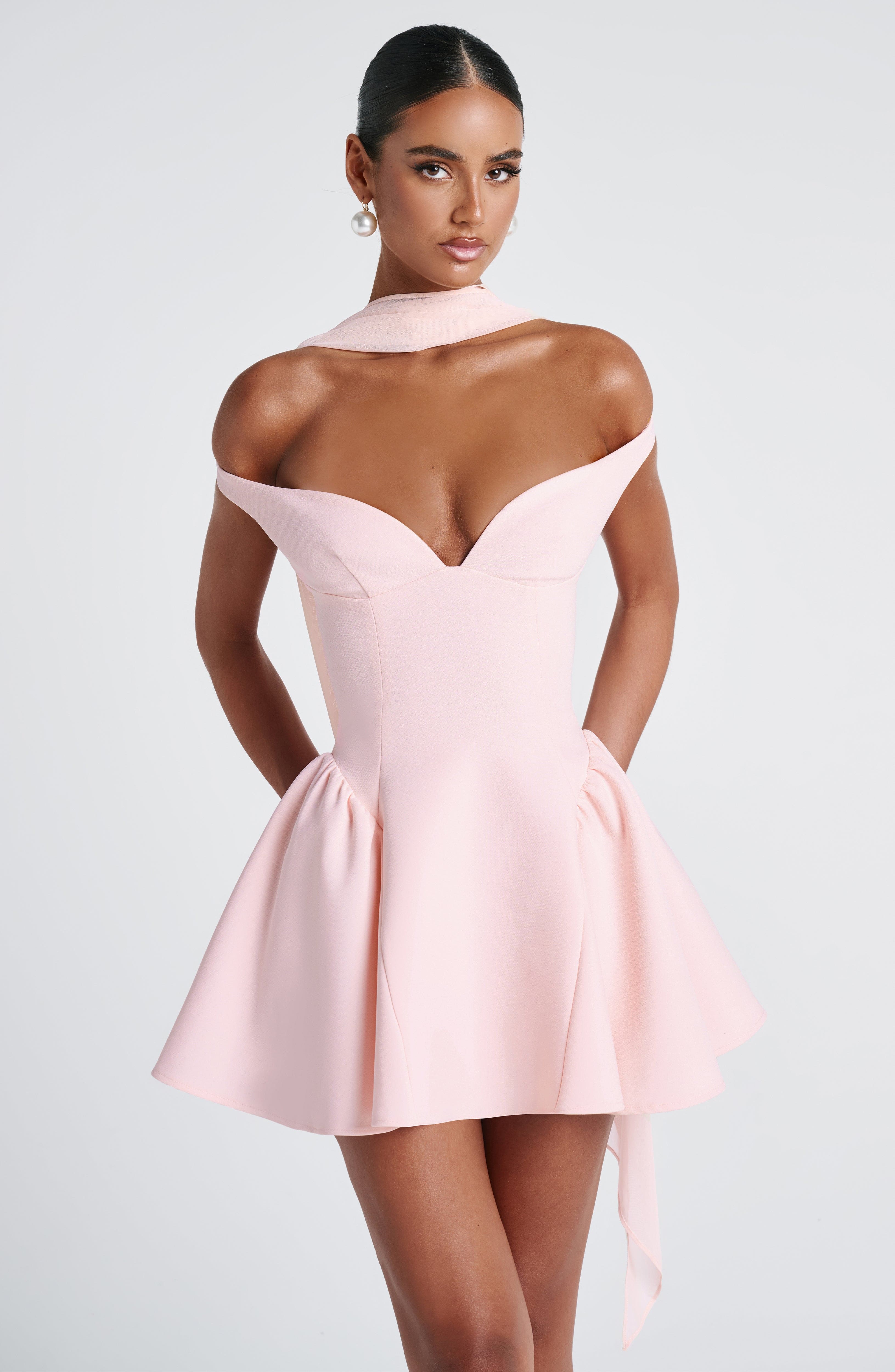 Rosie Mini Dress - Blush
