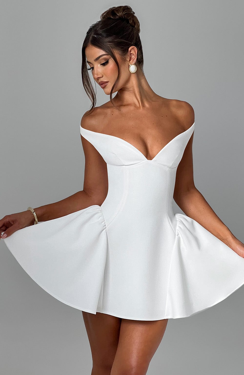 Rosie Mini Dress - Ivory