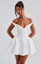 Rosie Mini Dress - Ivory