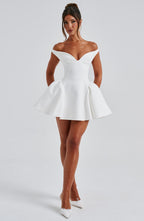 Rosie Mini Dress - Ivory