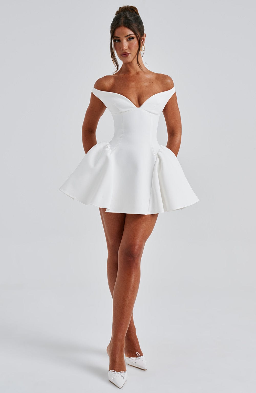 Rosie Mini Dress - Ivory