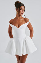 Rosie Mini Dress - Ivory