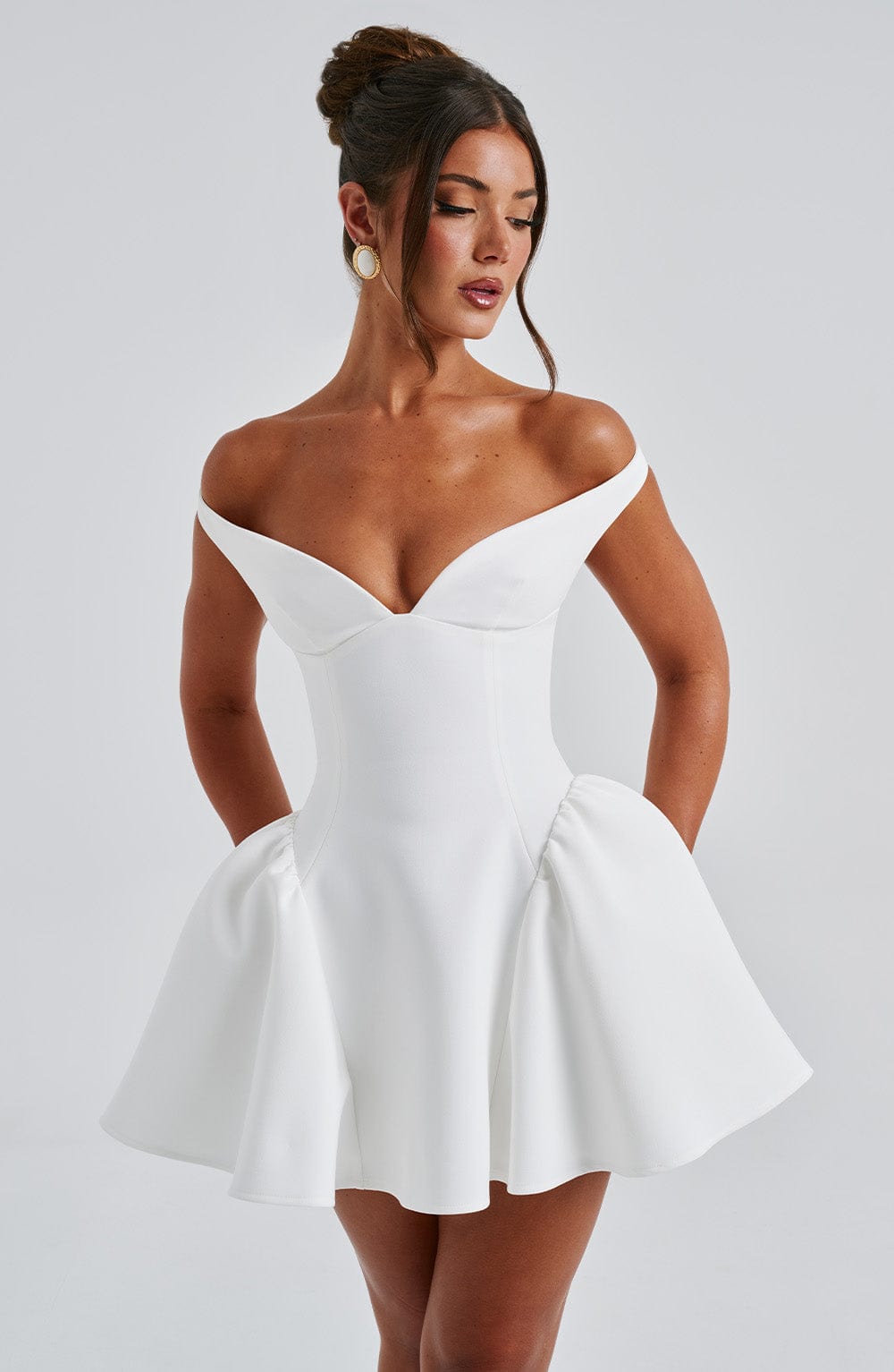 Rosie Mini Dress - Ivory