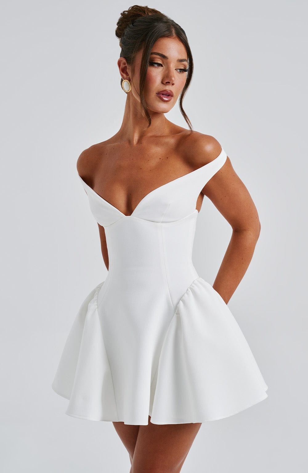 Rosie Mini Dress - Ivory