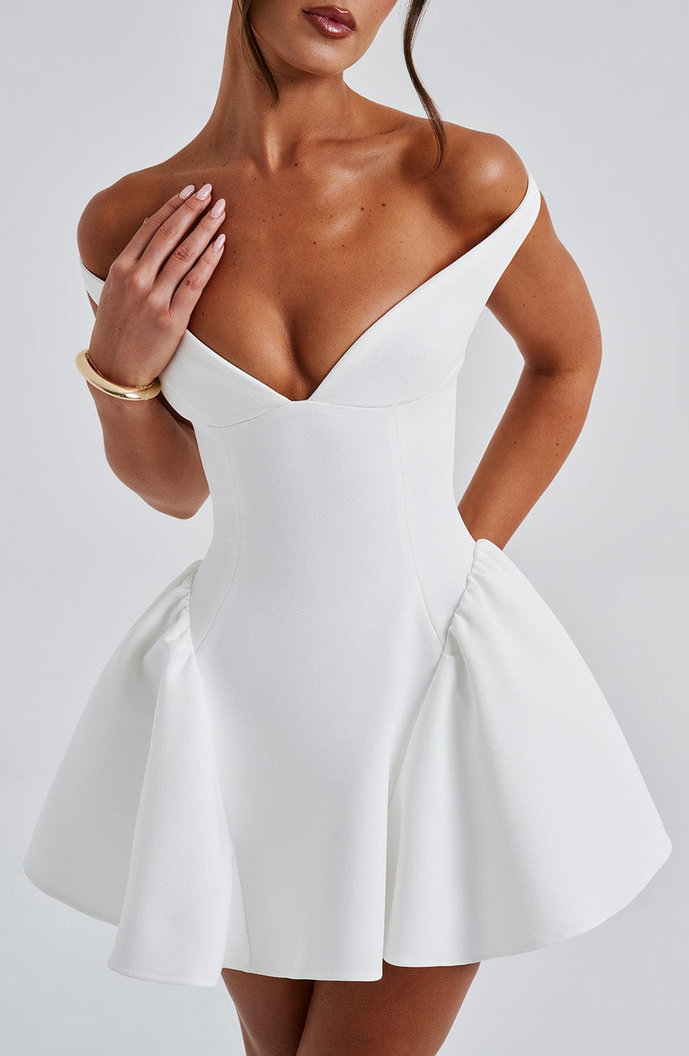 Rosie Mini Dress - Ivory