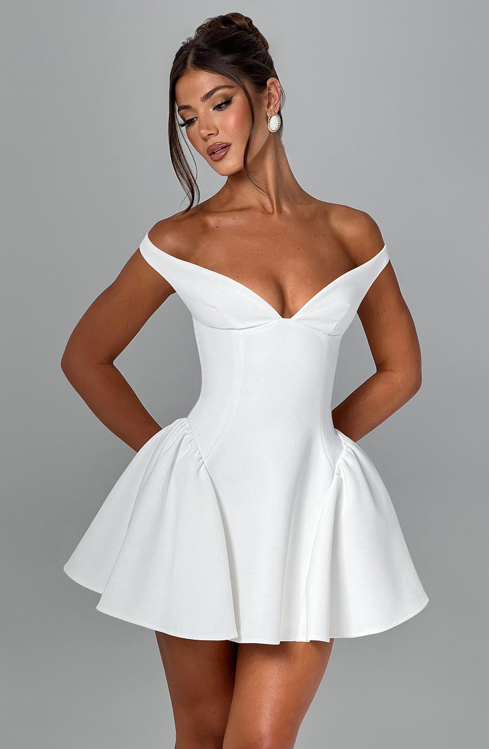 Rosie Mini Dress - Ivory