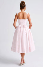 Natalie Midi Dress - Blush
