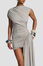 Harriet Mini Dress - Light Grey