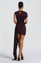 Harriet Mini Dress - Plum