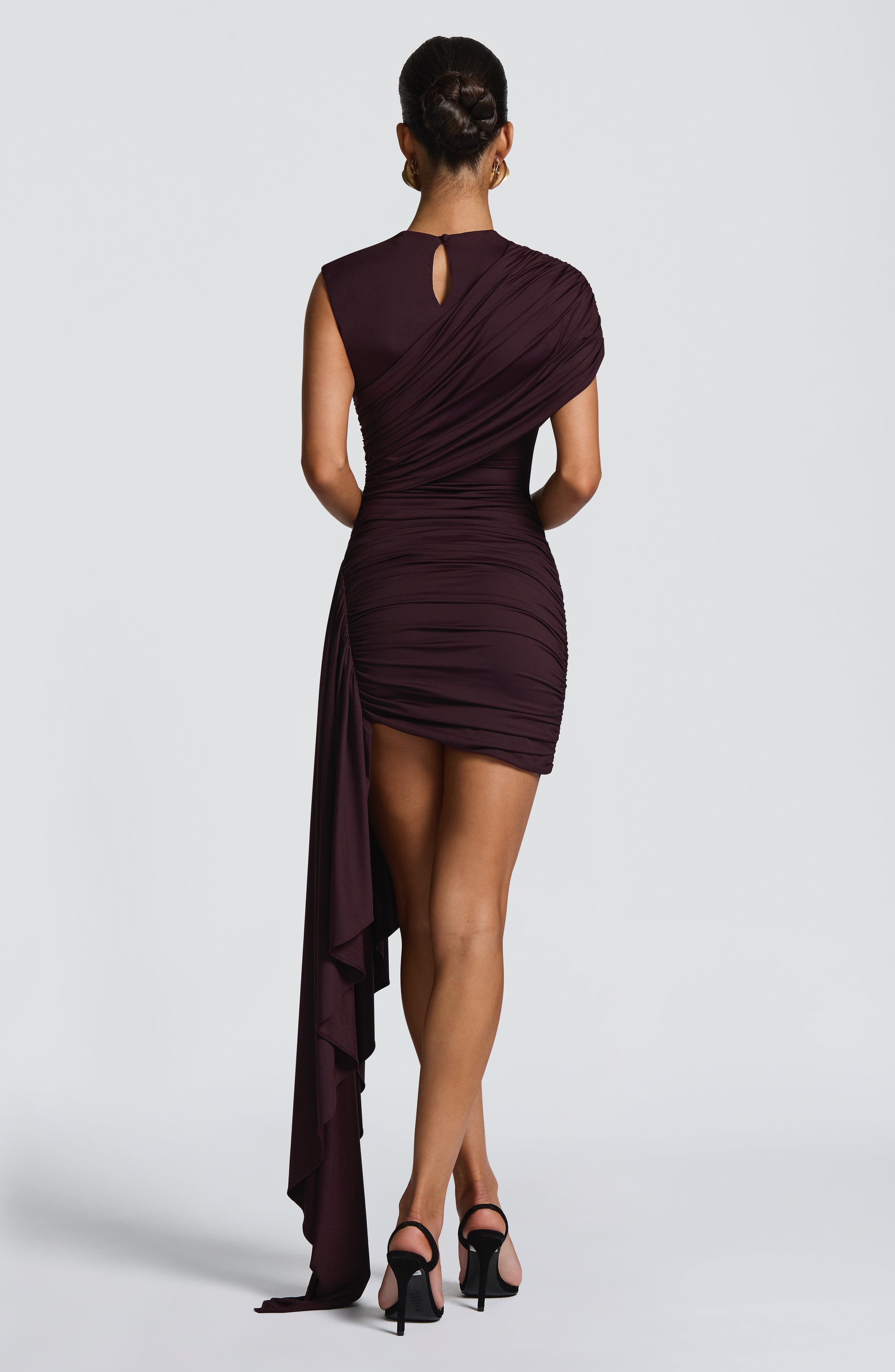 Harriet Mini Dress - Plum
