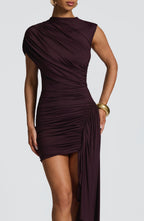 Harriet Mini Dress - Plum