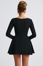 Lauren Mini Dress - Black