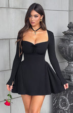 Lauren Mini Dress - Black