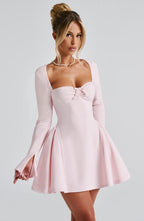 Lauren Mini Dress - Blush