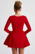 Lauren Mini Dress - Red