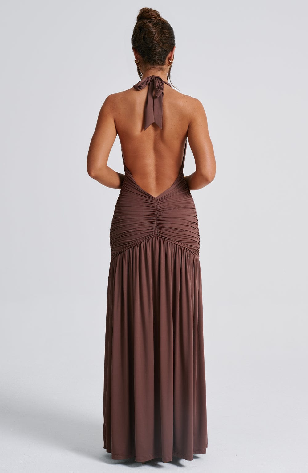Isla Maxi Dress - Chocolate
