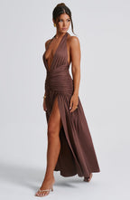 Isla Maxi Dress - Chocolate