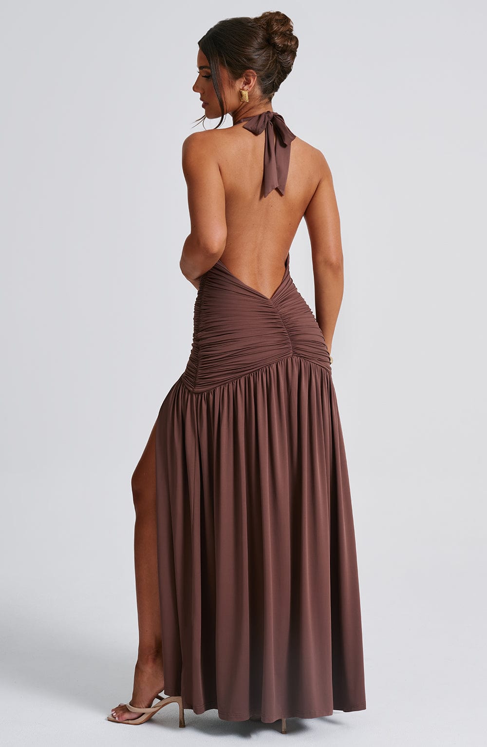 Isla Maxi Dress - Chocolate